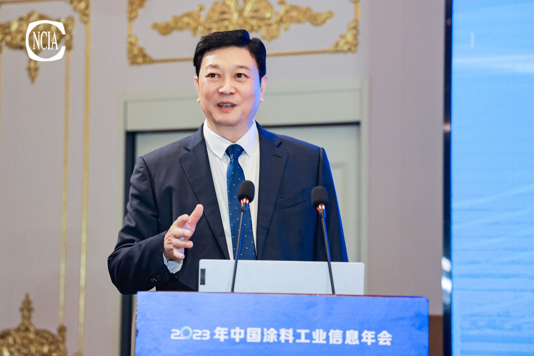 02中國涂料工業(yè)協(xié)會會長劉普軍致辭2