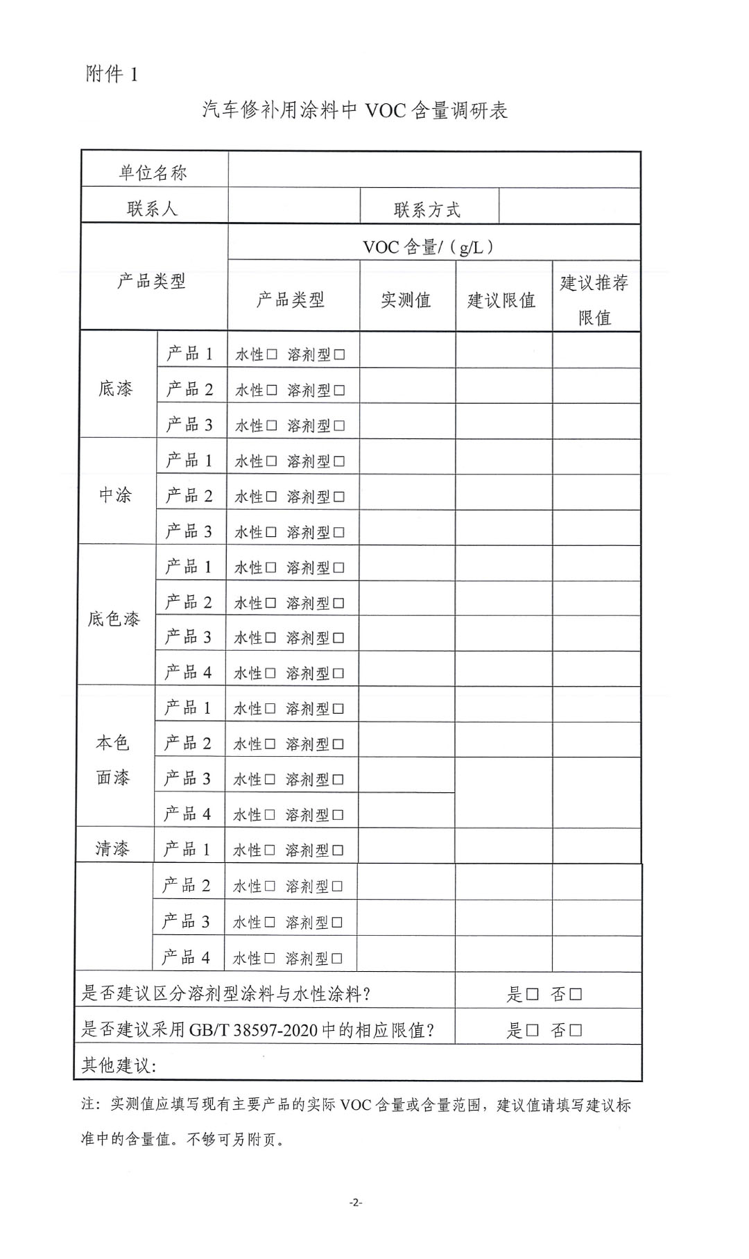 汽車修補(bǔ)漆調(diào)研通知-2