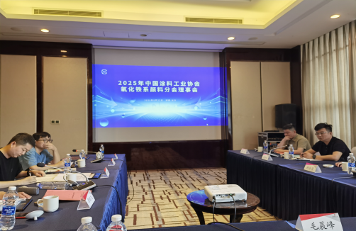 2025年中國涂料工業(yè)協(xié)會氧化鐵系顏料分會理事會報(bào)道175